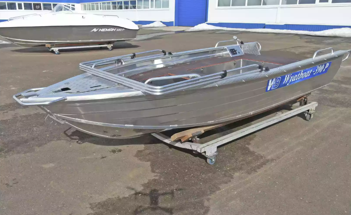 Алюминиевая лодка Wyatboat-390РМ в Сергиевом Посаде