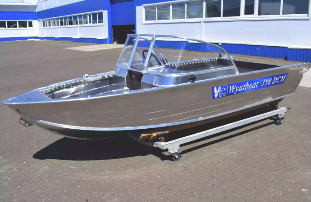 Алюминиевая лодка Wyatboat-390 DCM в Сергиевом Посаде