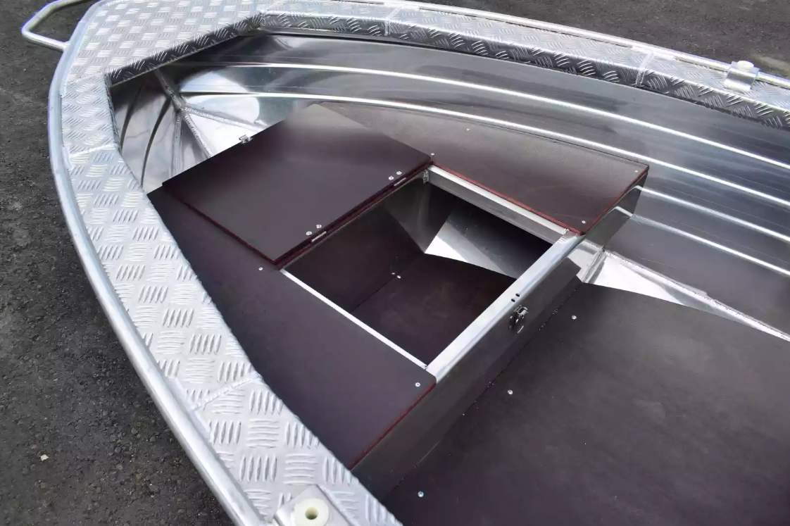 Алюминиевая лодка Wyatboat-390Р Увеличенный борт в Сергиевом Посаде