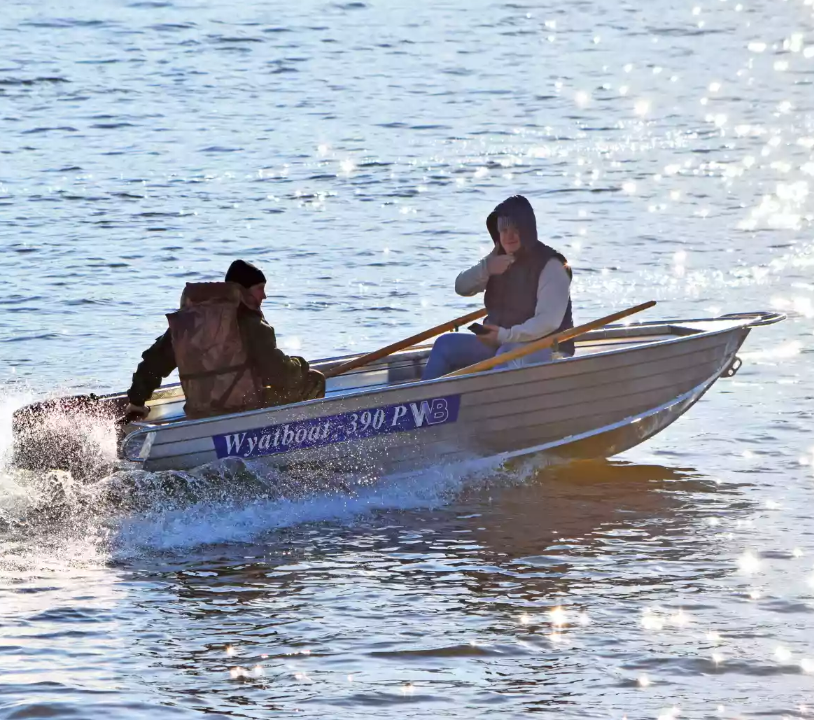 Алюминиевая лодка Wyatboat-390 P в Сергиевом Посаде