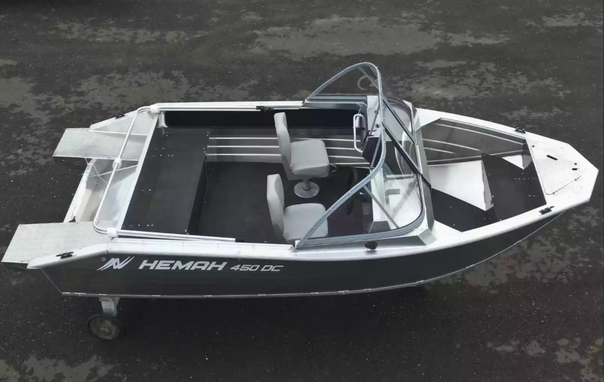 Алюминиевый катер Неман-450 DC NEW без покраски в Сергиевом Посаде