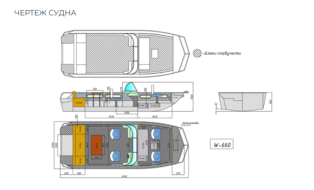 Алюминиевый катер Wyatboat-660 в Сергиевом Посаде
