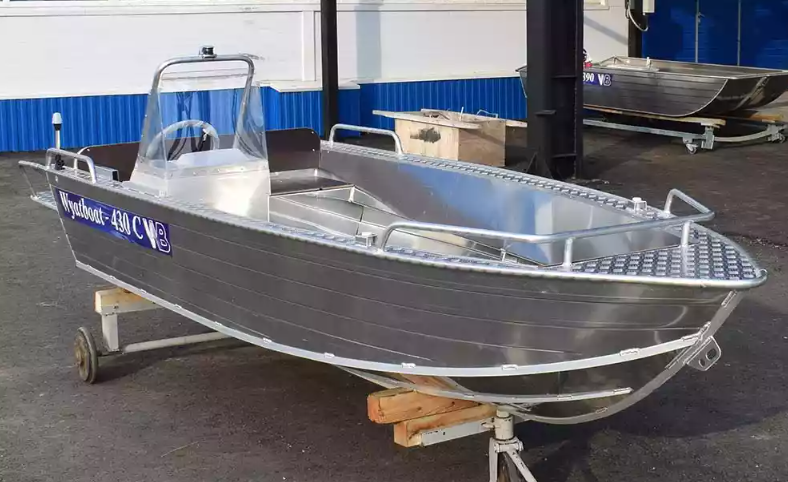 Алюминиевый катер Wyatboat-430 C в Сергиевом Посаде