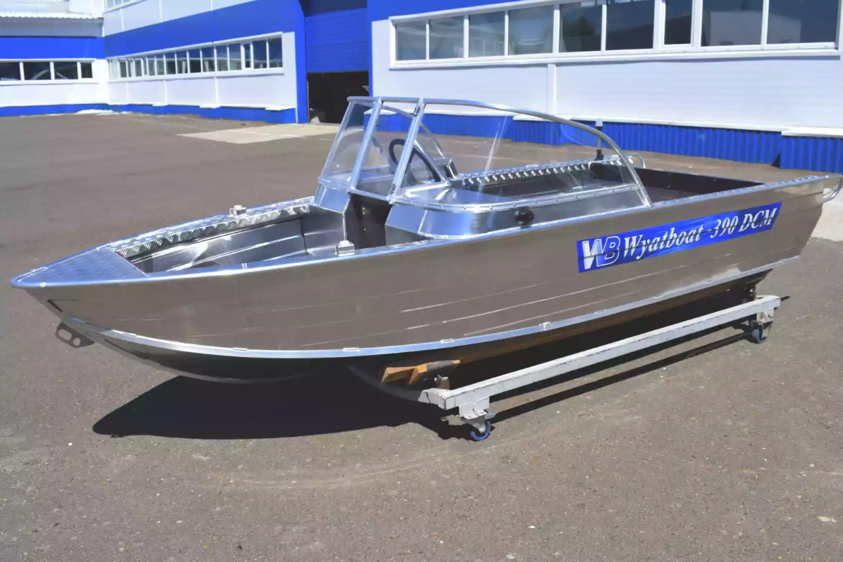Алюминиевый катер Wyatboat-390 DCM в Сергиевом Посаде Алюминиевый катер Wyatboat-390 DCM в Сергиевом Посаде