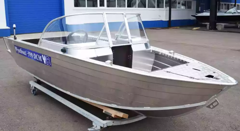 Алюминиевый катер Wyatboat-390 DCM Увеличенный борт в Сергиевом Посаде