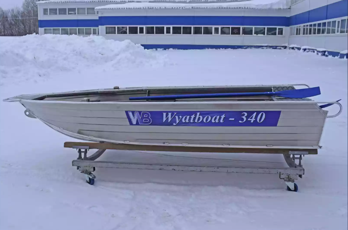 Алюминиевая лодка Wyatboat-340 Р в Сергиевом Посаде