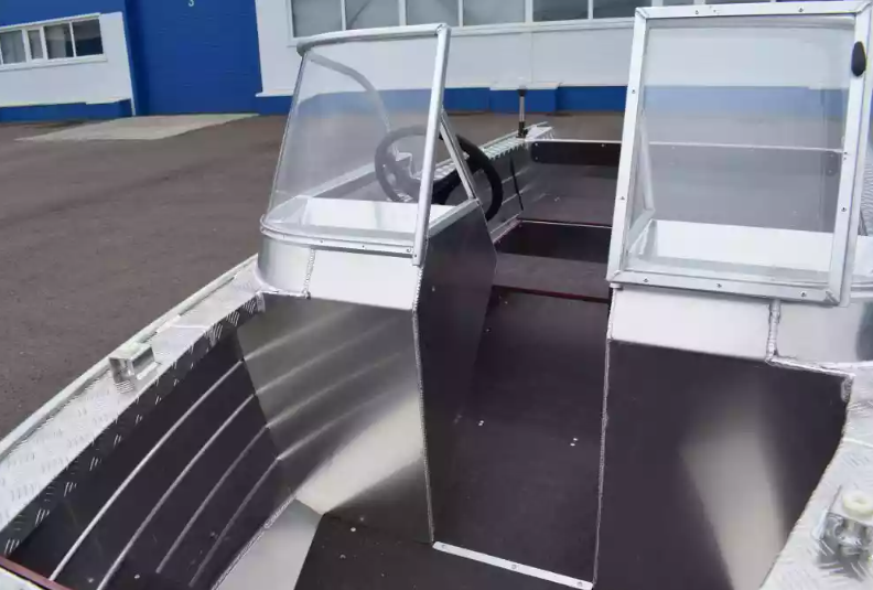 Алюминиевый катер Wyatboat-390 DCM Увеличенный борт в Сергиевом Посаде