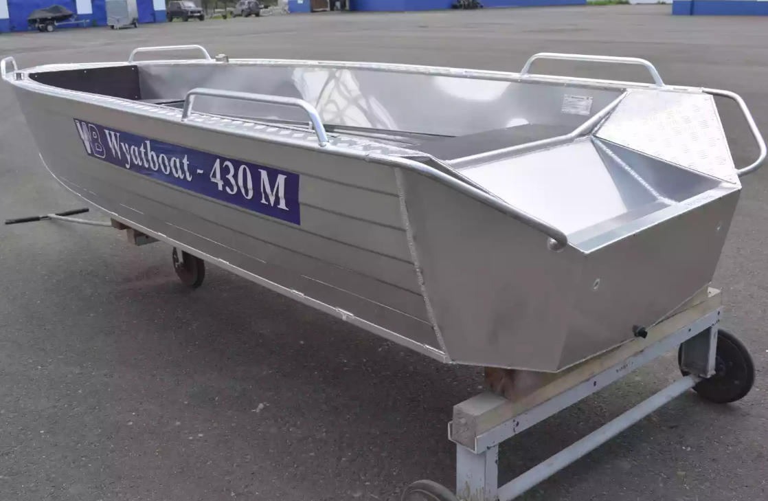 Алюминиевая лодка Wyatboat-430М в Сергиевом Посаде Алюминиевая лодка Wyatboat-430М в Сергиевом Посаде