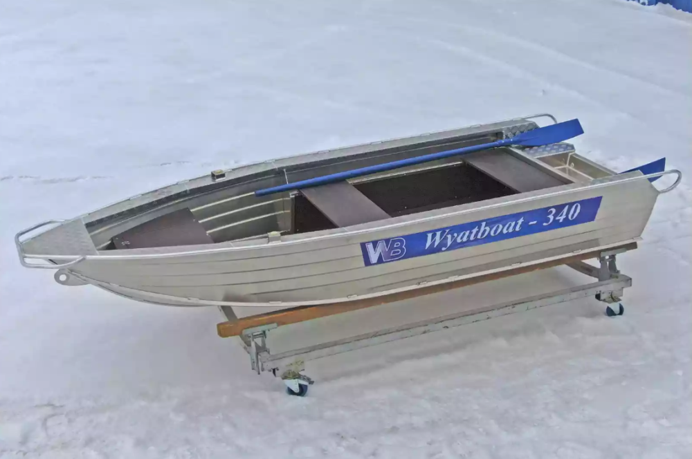 Алюминиевая лодка Wyatboat-340 Р в Сергиевом Посаде