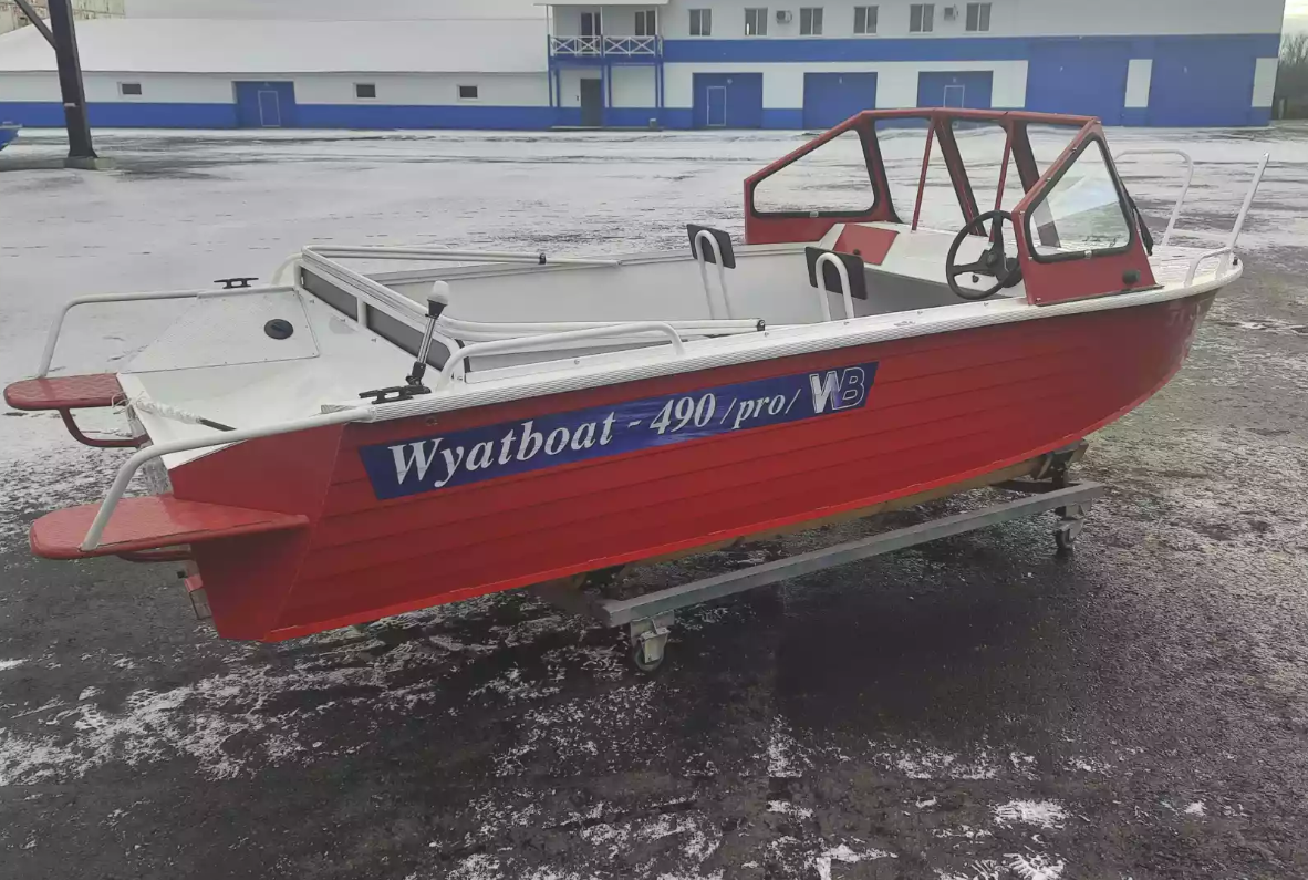 Алюминиевый катер Wyatboat-490 DCM Pro в Сергиевом Посаде