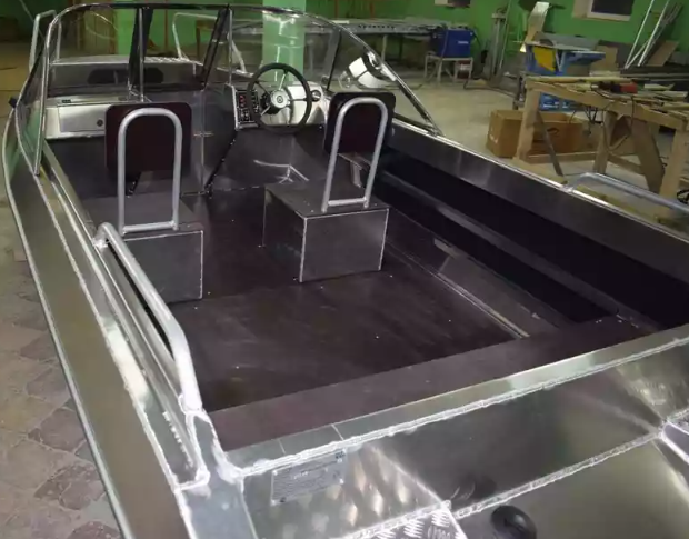 Алюминиевый катер Неман-500 DC (без покраски) в Сергиевом Посаде