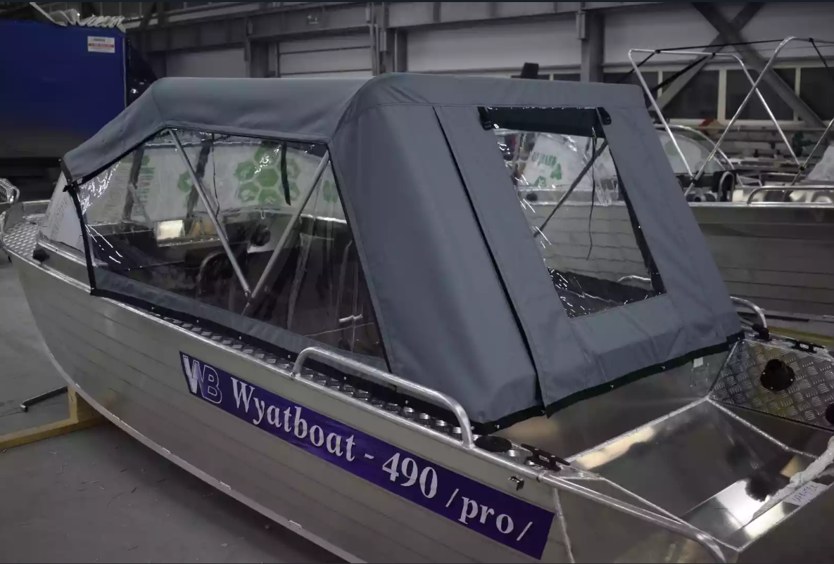 Алюминиевый катер Wyatboat-490 Pro в Сергиевом Посаде