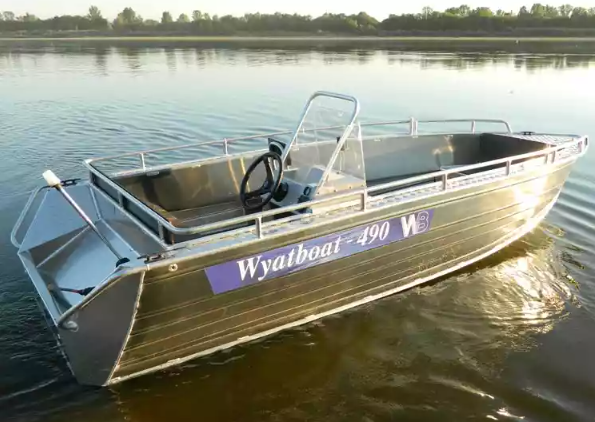 Алюминиевый катер Wyatboat-490 C в Сергиевом Посаде
