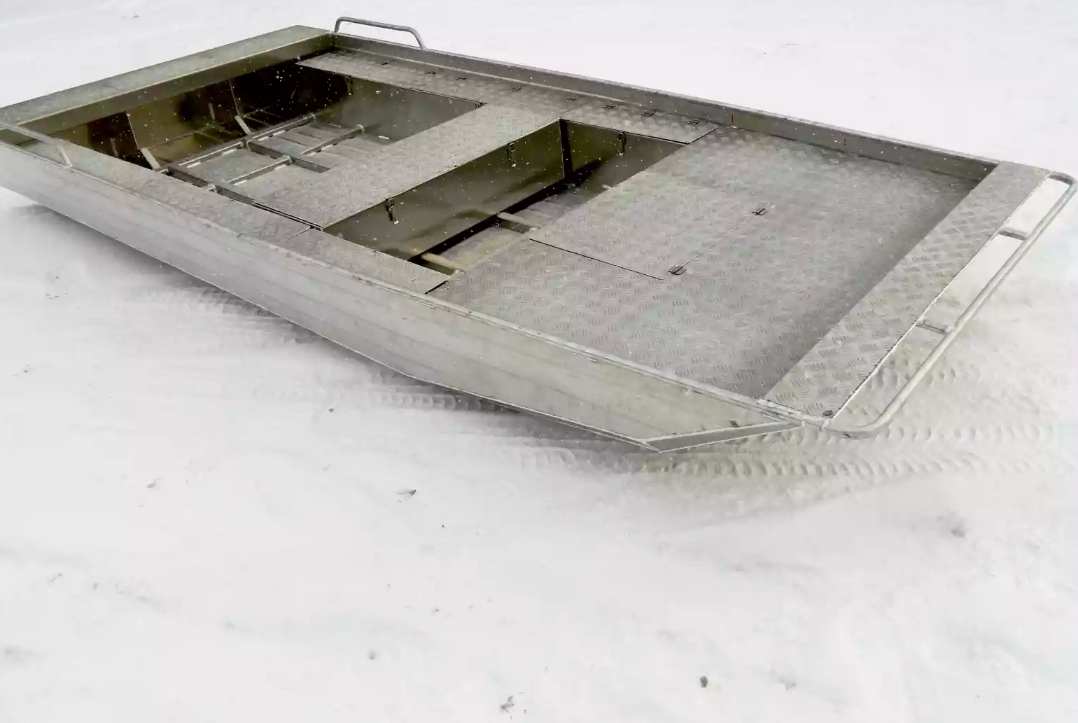 Алюминиевая лодка Wyatboat-390 Jonboat в Сергиевом Посаде