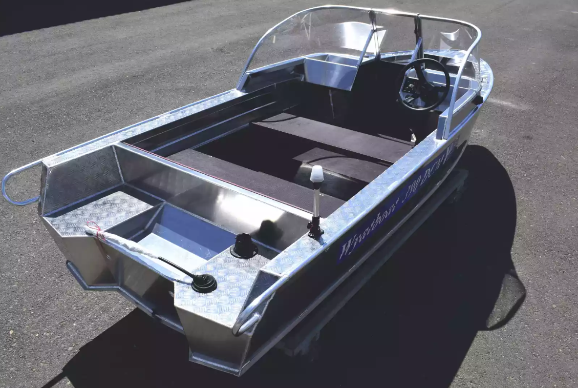 Алюминиевый катер Wyatboat-390 DCM в Сергиевом Посаде Алюминиевый катер Wyatboat-390 DCM в Сергиевом Посаде