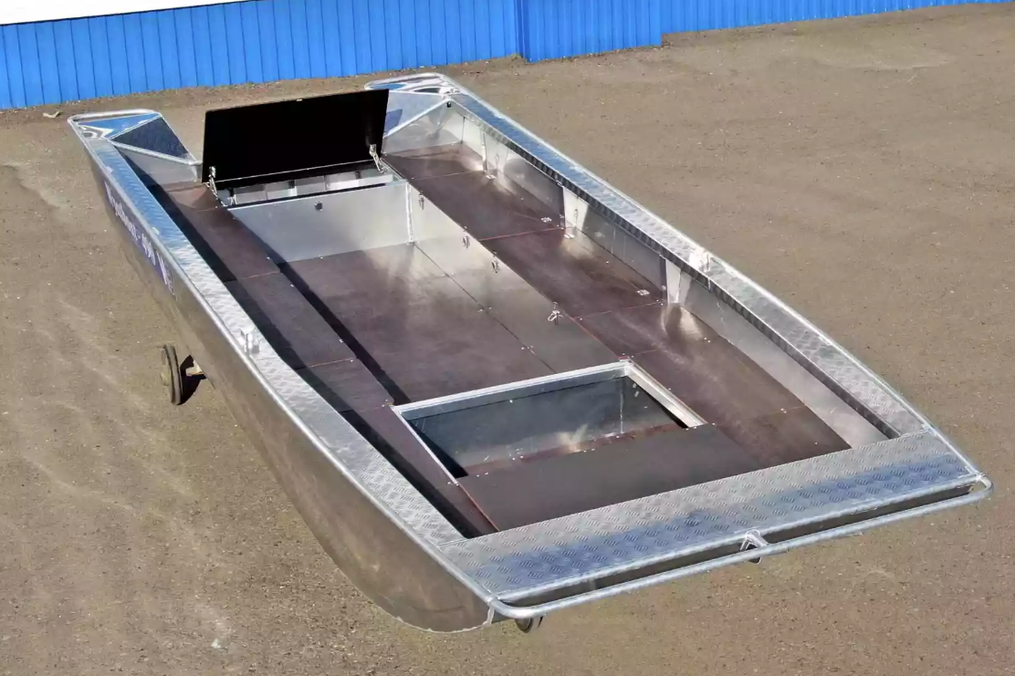 Алюминиевая лодка Wyatboat-490 Jonboat в Сергиевом Посаде