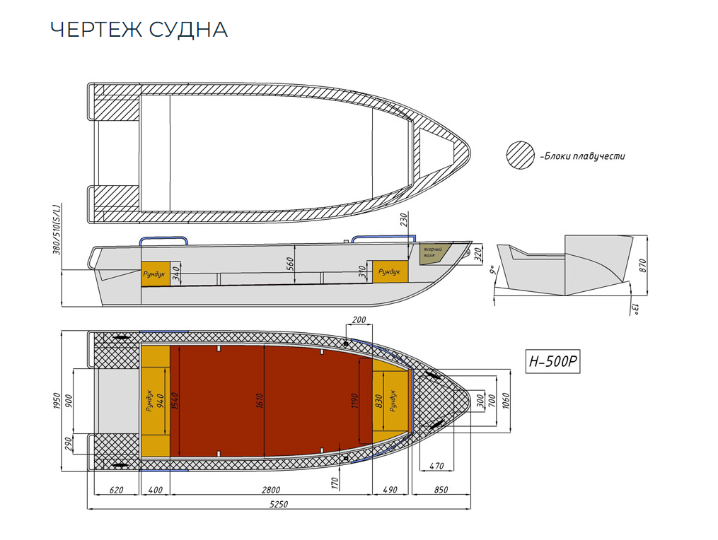 Алюминиевая лодка Неман-500 P в Сергиевом Посаде