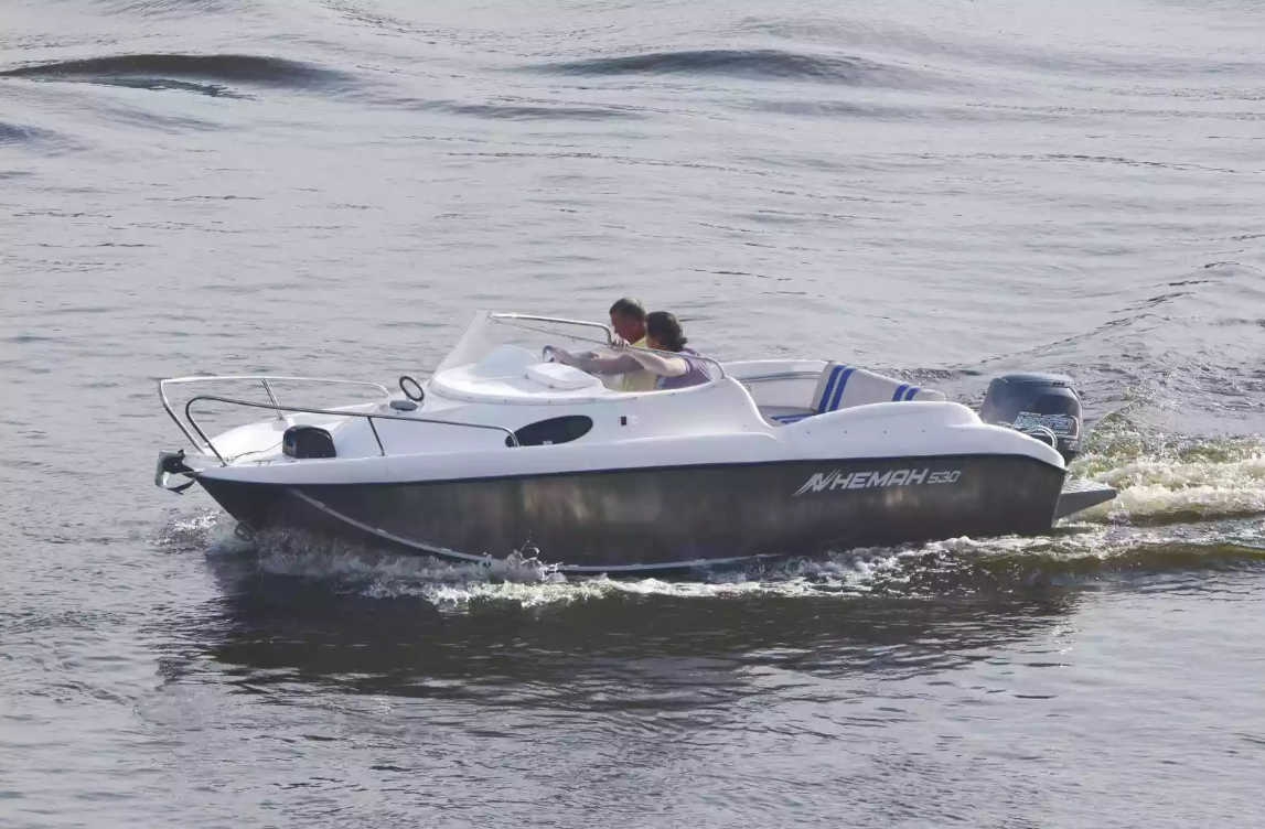 Комбинированный катер Neman-530 с каютой в Сергиевом Посаде