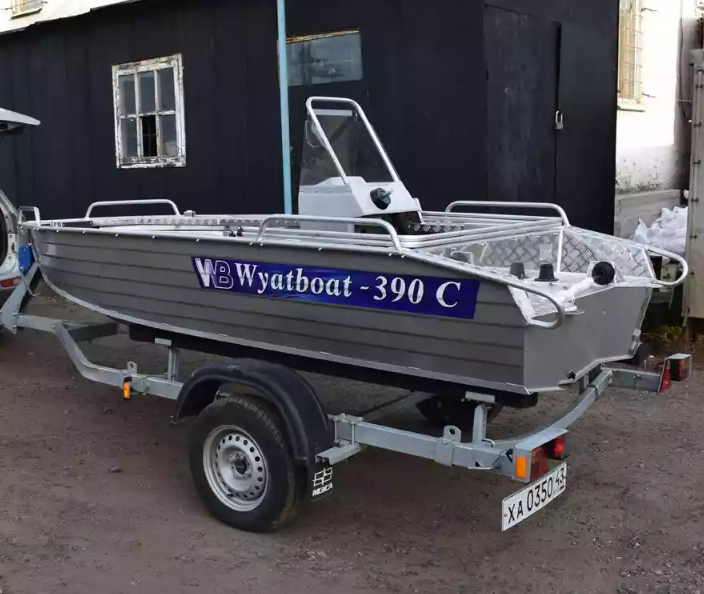 Алюминиевый катер Wyatboat-390 C в Сергиевом Посаде