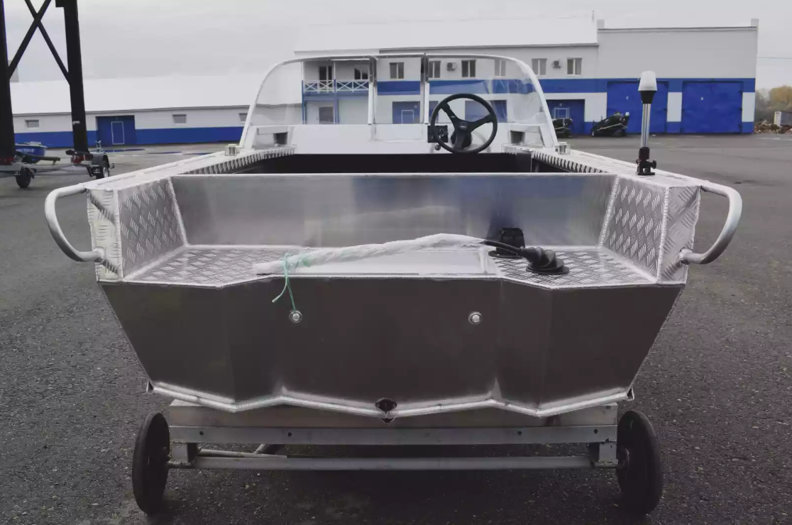 Алюминиевая лодка Wyatboat-390 Pro в Сергиевом Посаде