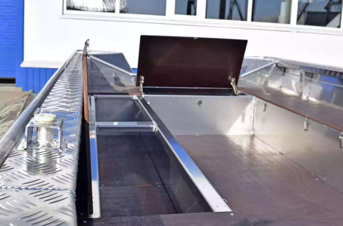 Алюминиевая лодка Wyatboat-490 Jonboat в Сергиевом Посаде