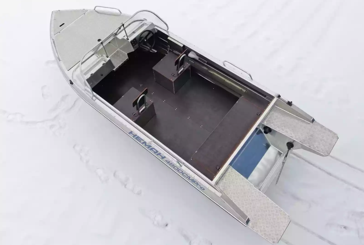 Алюминиевый катер Neman-480 DCM PRO в Сергиевом Посаде