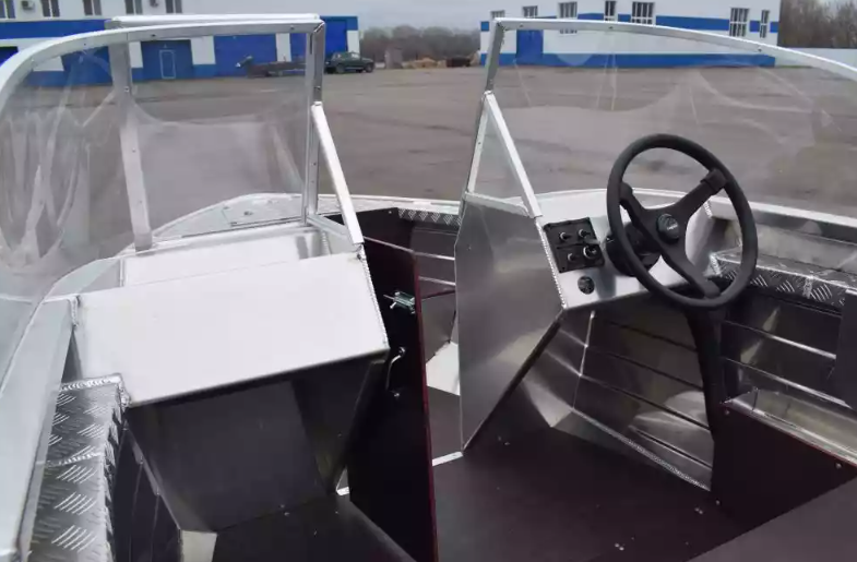 Алюминиевый катер Wyatboat-390 DCM Увеличенный борт в Сергиевом Посаде