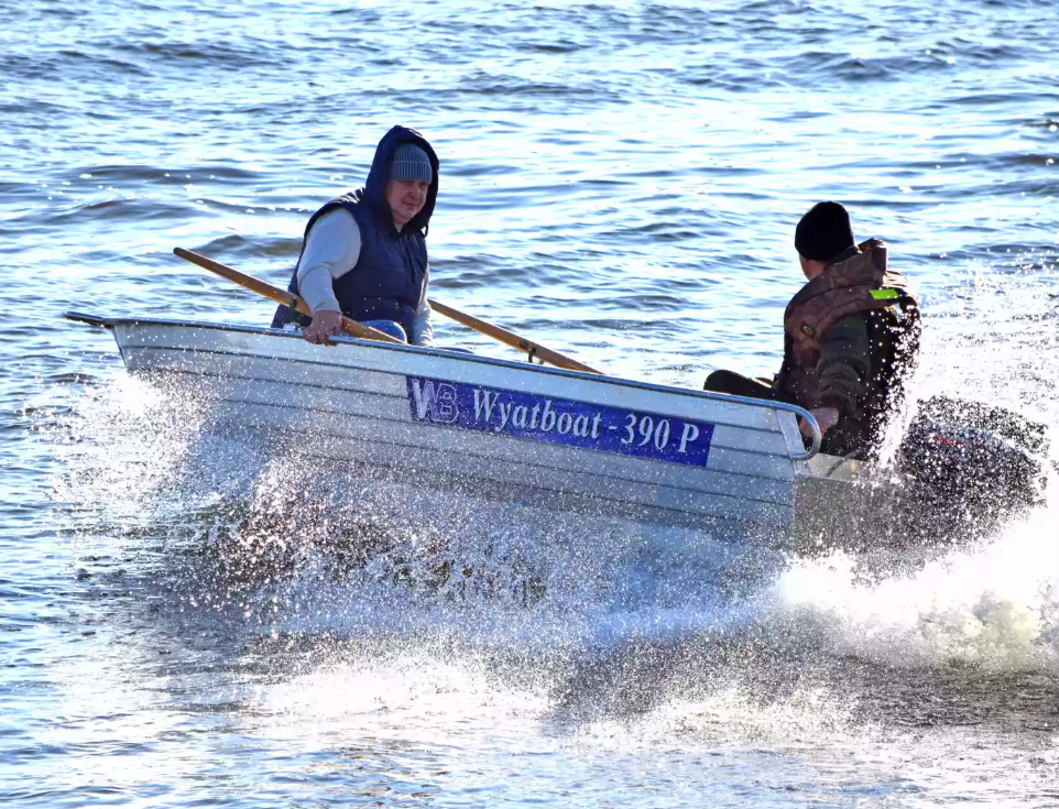 Алюминиевая лодка Wyatboat-390 P в Сергиевом Посаде