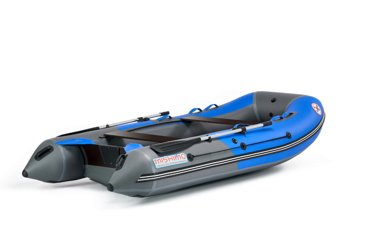 КОМПЛЕКТ ЛОДКА MISHIMO PRO 350 + ЛОДОЧНЫЙ МОТОР MARLIN MP 9.9 (15) AMHS PROLINE в Сергиевом Посаде