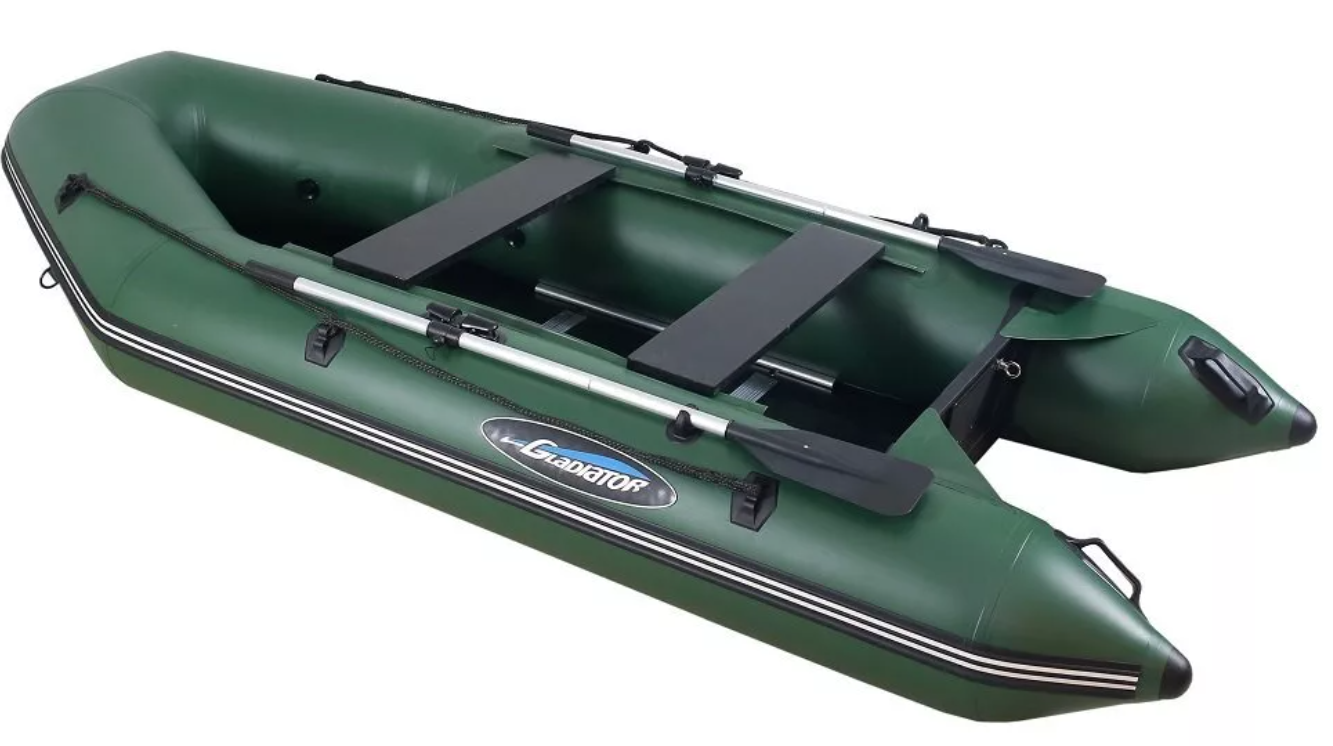 МОТОРНО-ГРЕБНАЯ ЛОДКА ПВХ GLADIATOR A 280 ТК С ФАНЕРНЫМ ДНОМ в Сергиевом Посаде