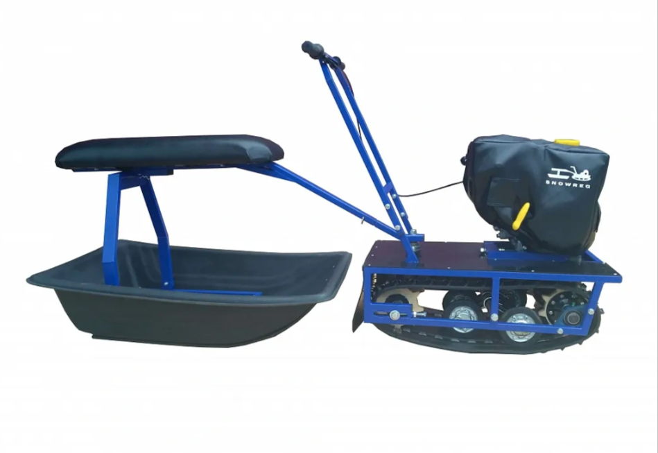 Мини-мотобуксировщик Альбатрос-М с фарой в Сергиевом Посаде