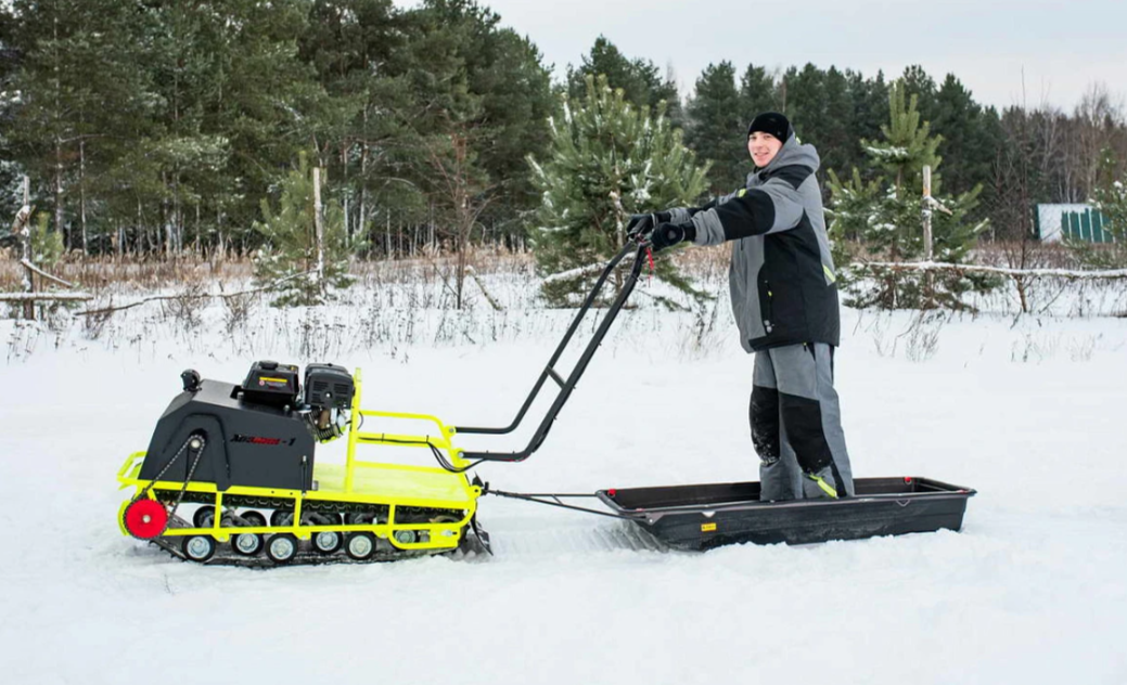 Мотобуксировщик Бурлак ХОЗЯИН-1 (капот ткань) в Сергиевом Посаде
