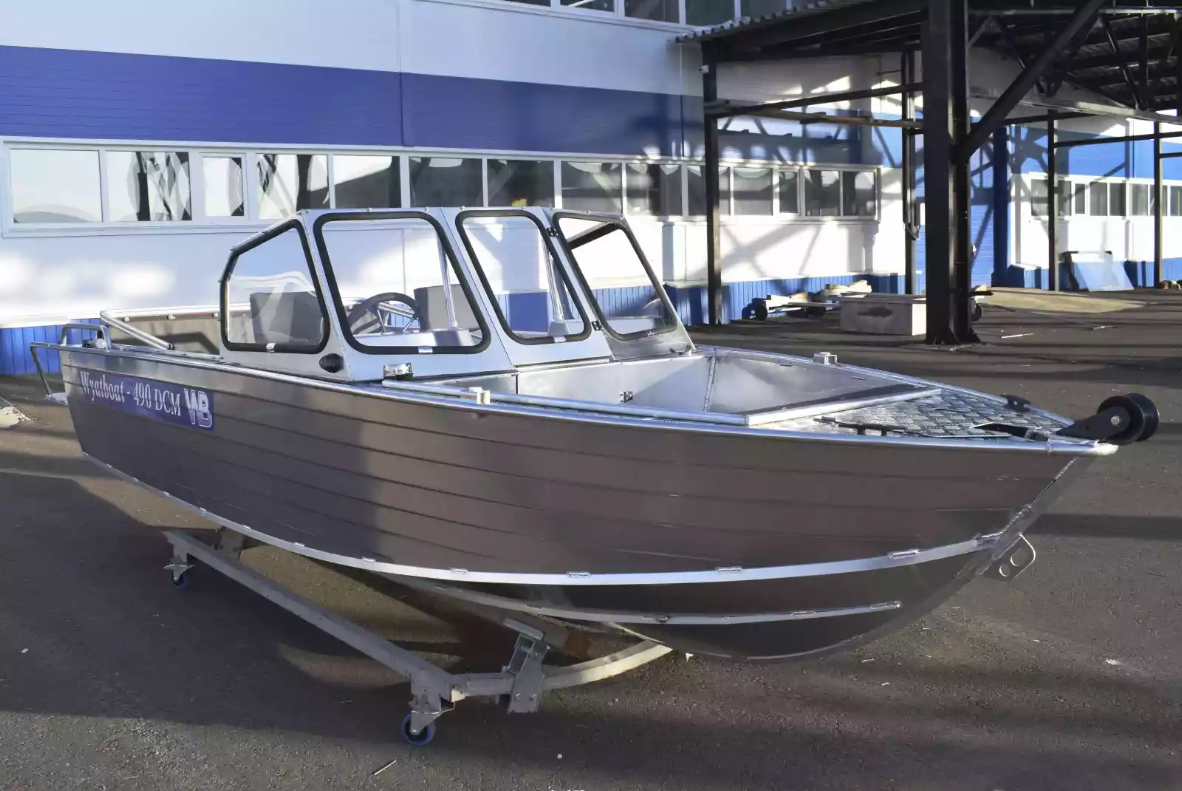 Алюминиевый катер Wyatboat-490 DCM Pro в Сергиевом Посаде