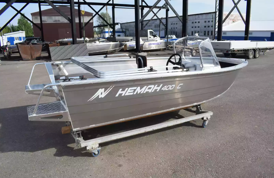 Алюминиевая лодка Неман-400 С в Сергиевом Посаде