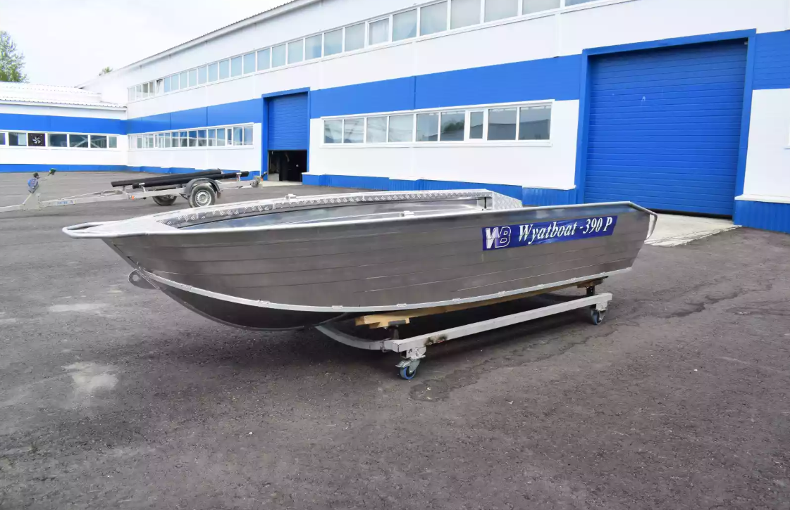 Алюминиевая лодка Wyatboat-390Р Увеличенный борт в Сергиевом Посаде