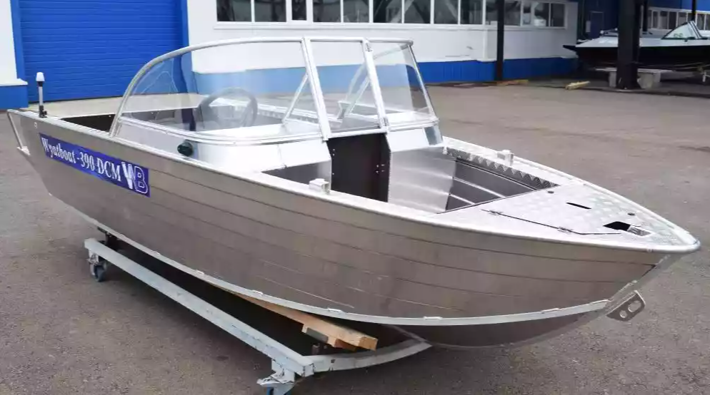 Алюминиевая лодка Wyatboat-390 DCM Увеличенный борт в Сергиевом Посаде