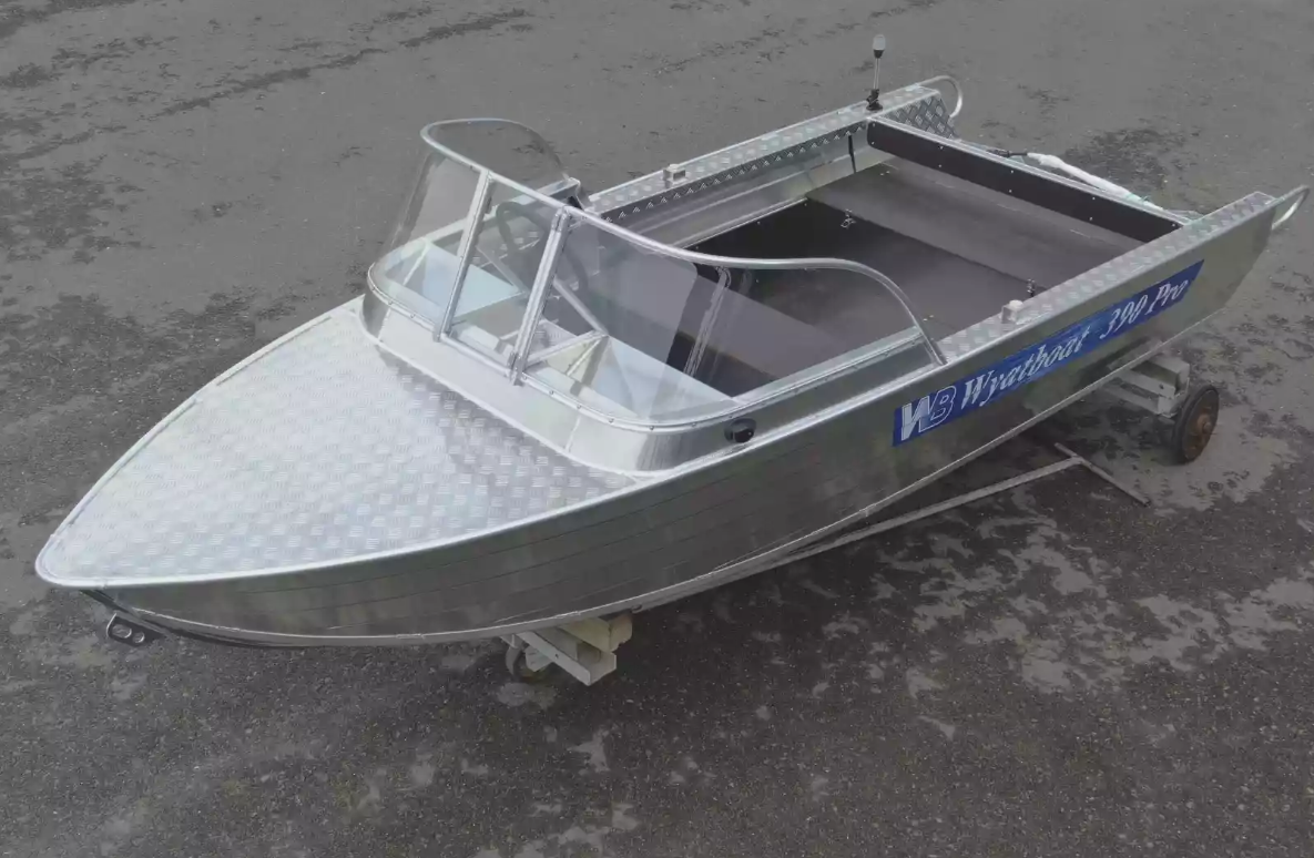 Алюминиевый катер Wyatboat-390 Pro в Сергиевом Посаде