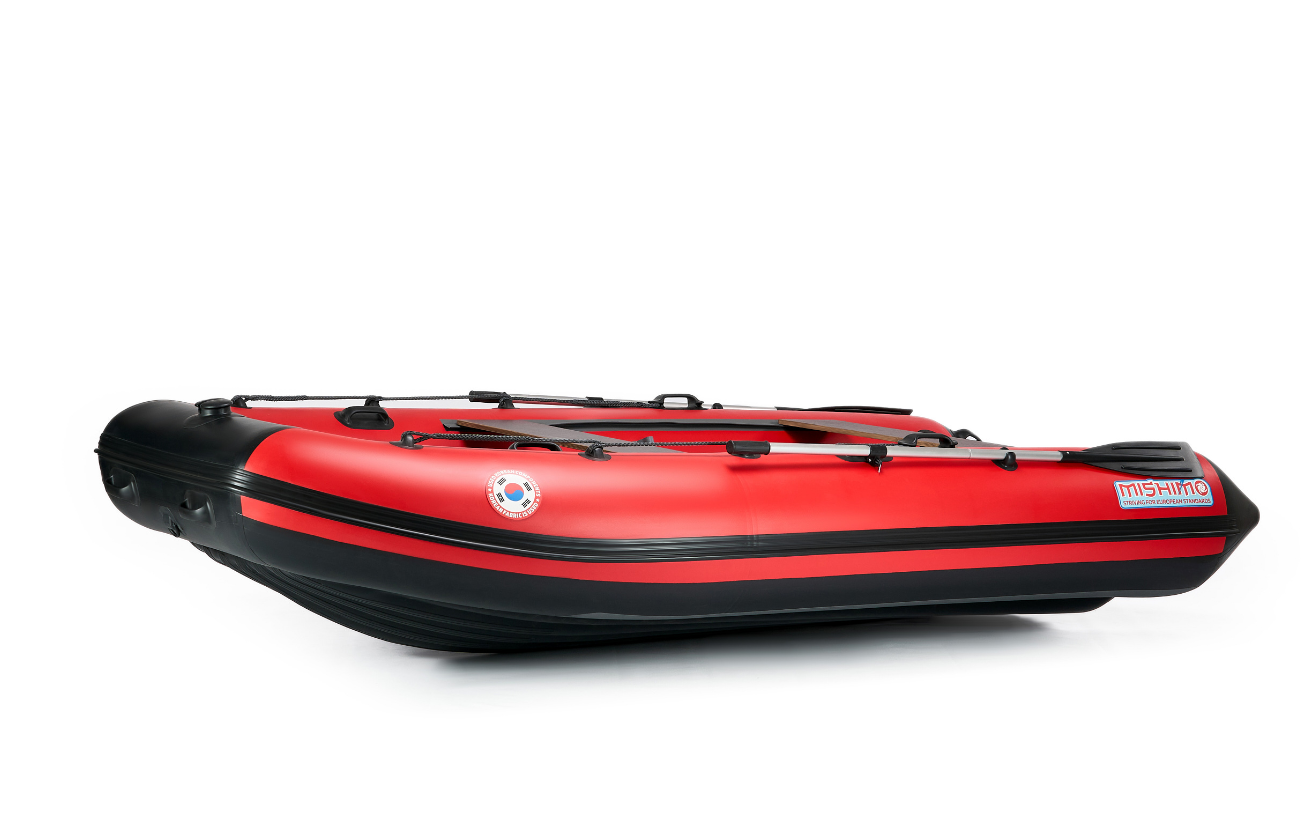 КОМПЛЕКТ ЛОДКА MISHIMO RAPID 380 PRO+ ЛОДОЧНЫЙ МОТОР MARLIN MP 9.9 (20) AMHS PROLINE FORCE в Сергиевом Посаде