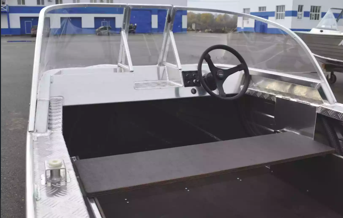 Алюминиевая лодка Wyatboat-390 Pro в Сергиевом Посаде