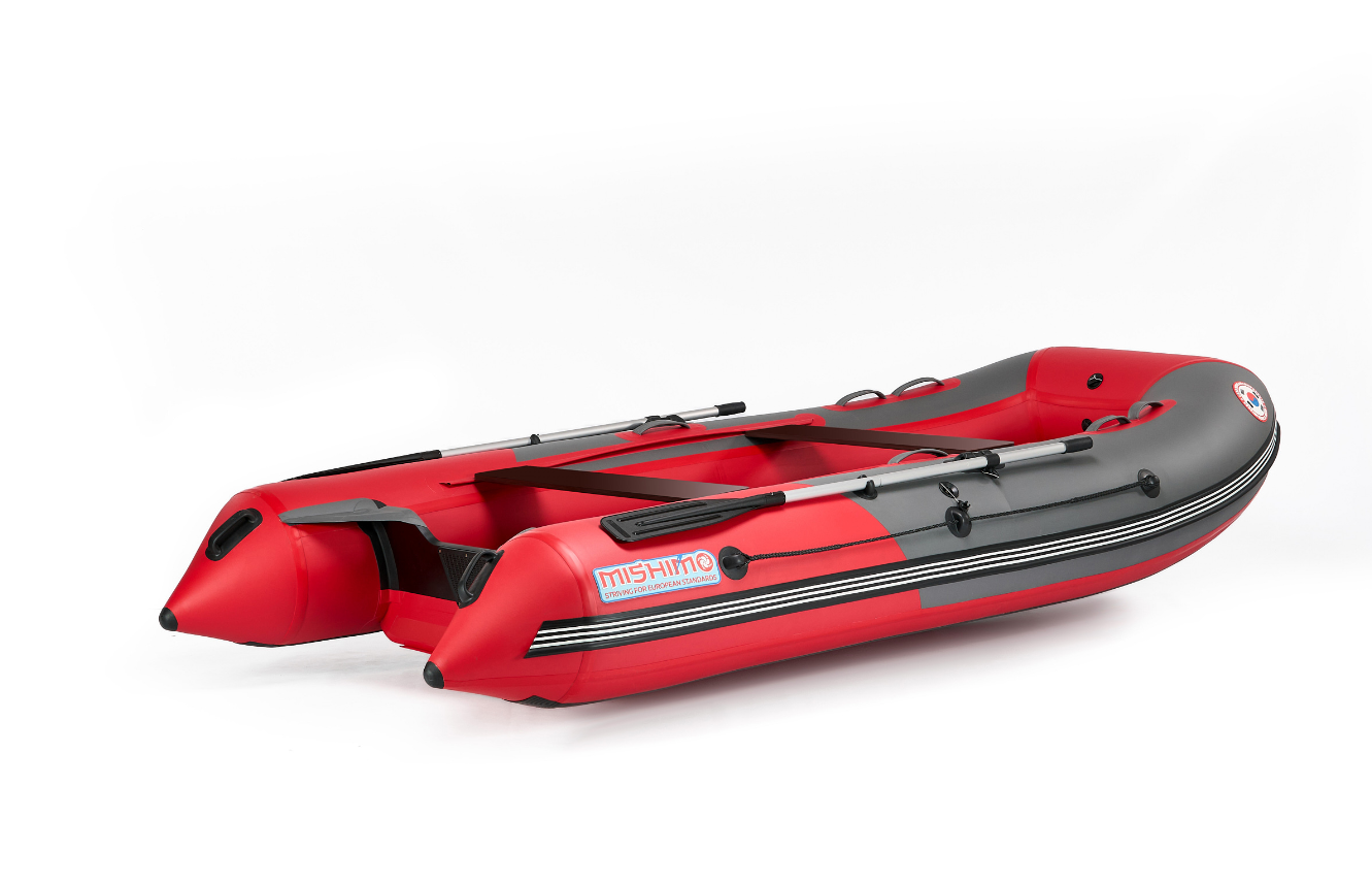 КОМПЛЕКТ ЛОДКА MISHIMO PRO 350 + ЛОДОЧНЫЙ МОТОР MARLIN MP 9.9 (15) AMHS PROLINE в Сергиевом Посаде