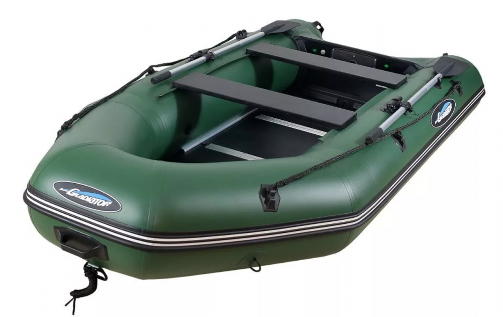 МОТОРНО-ГРЕБНАЯ ЛОДКА ПВХ GLADIATOR A 320 ТК С ФАНЕРНЫМ ПОЛОМ в Сергиевом Посаде