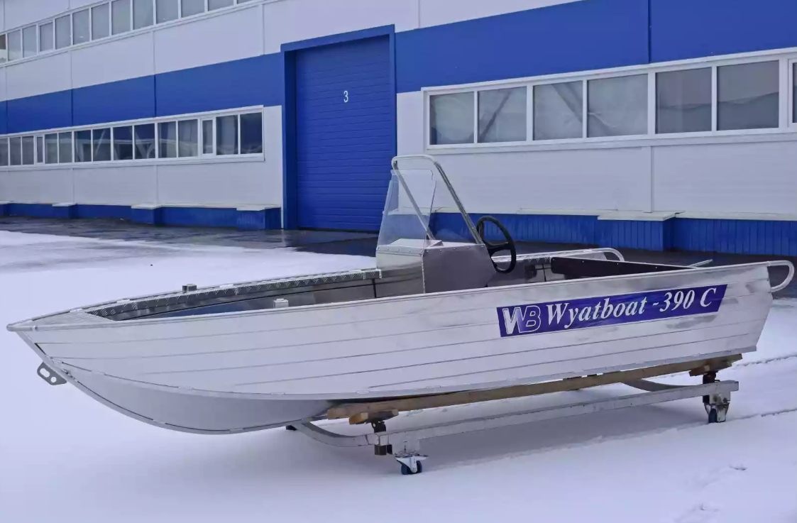 Алюминиевая лодка Wyatboat-390 C в Сергиевом Посаде