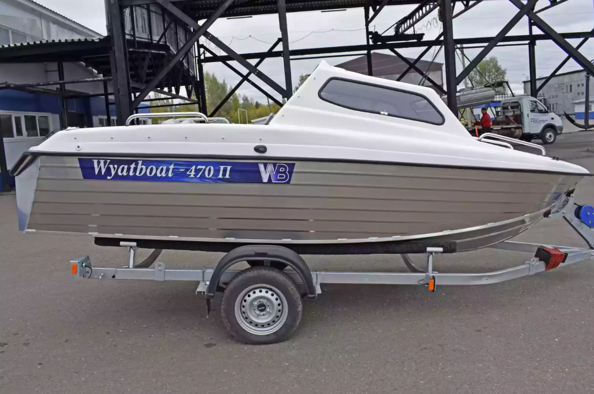 Комбинированный катер Wyatboat-470 П в Сергиевом Посаде Комбинированный катер Wyatboat-470 П в Сергиевом Посаде