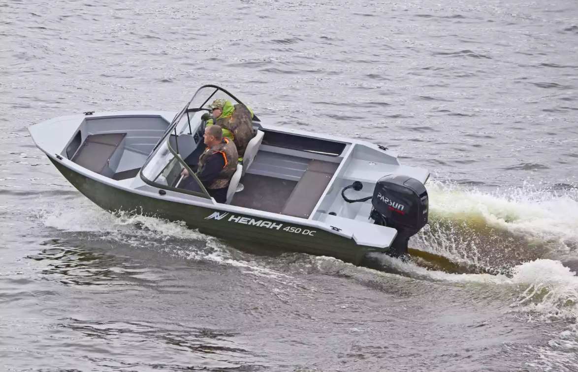 Алюминиевый катер Неман-450 DC NEW в Сергиевом Посаде