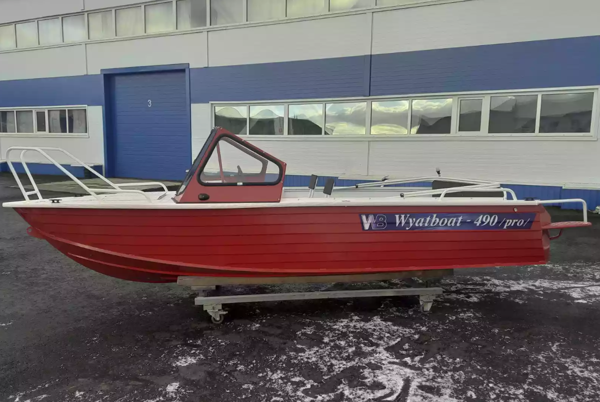 Алюминиевый катер Wyatboat-490 DCM Pro в Сергиевом Посаде