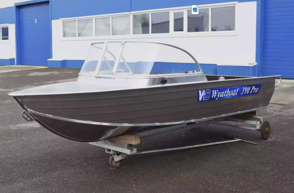 Алюминиевый катер Wyatboat-390 Pro в Сергиевом Посаде