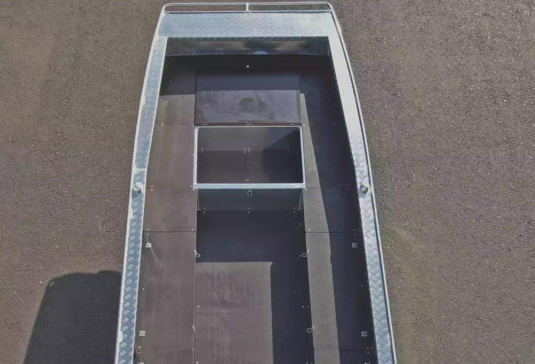 Алюминиевая лодка Wyatboat-490 Jonboat в Сергиевом Посаде