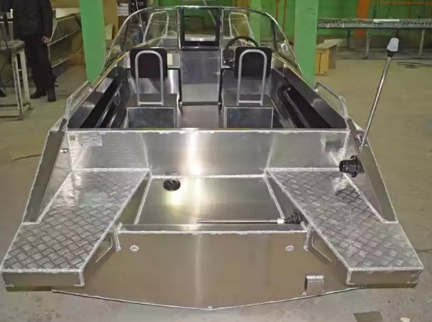 Алюминиевый катер Неман-500 DC (без покраски) в Сергиевом Посаде