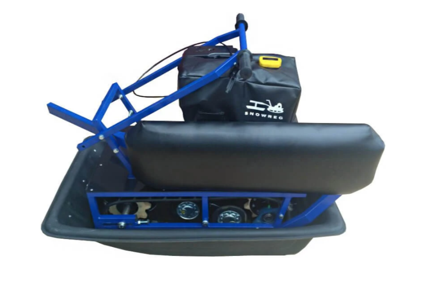 Мини-мотобуксировщик Альбатрос-М с фарой в Сергиевом Посаде