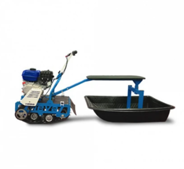 Мотобуксировщик НЕВА МС-1К с санями и сиденьем в Сергиевом Посаде